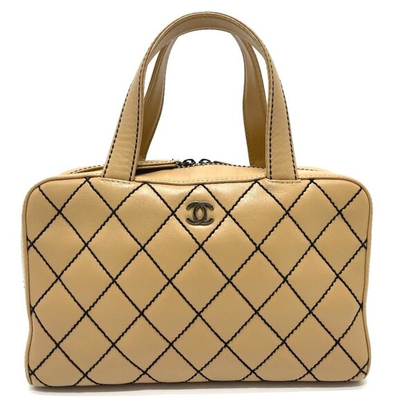 CHANEL Vintage Beige Bag - Picture 1 of 13